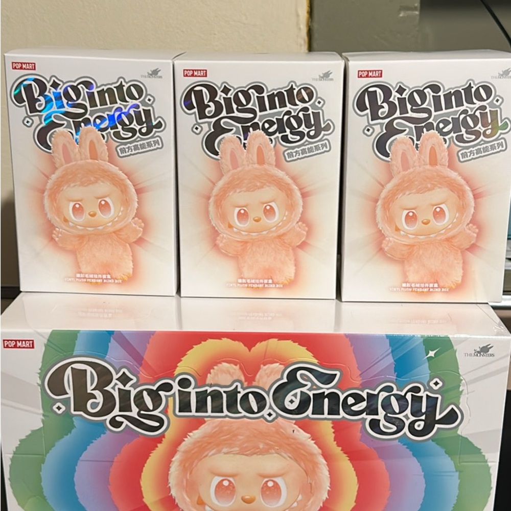 Biginto Energy Collectible Figure - Pink